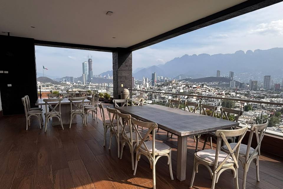 Terraza panorámica