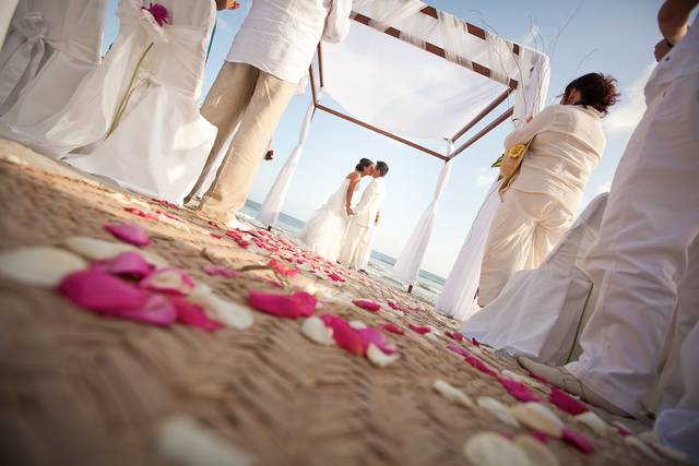 Ceremonia en la playa