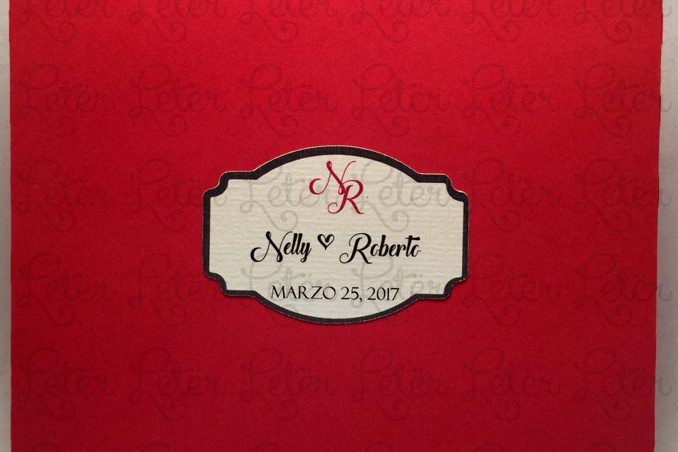 Invitación de boda