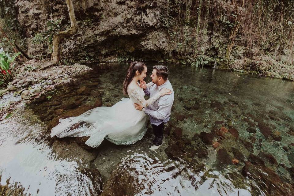 Sesión trash the dress