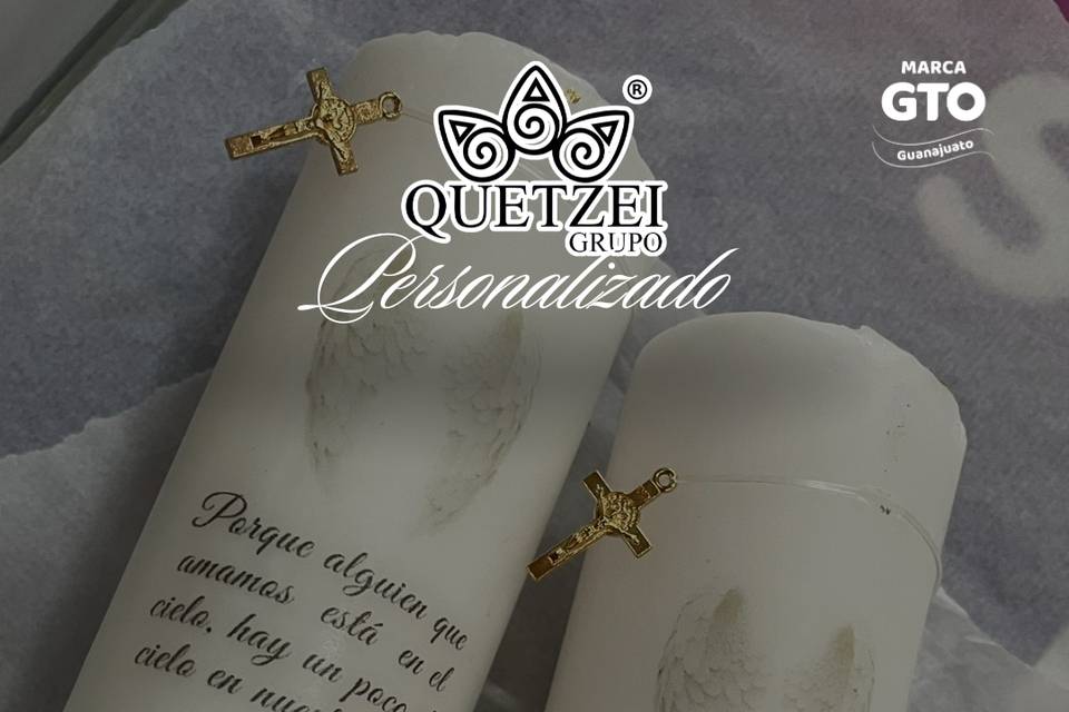 Cirio etiqueta personalizada