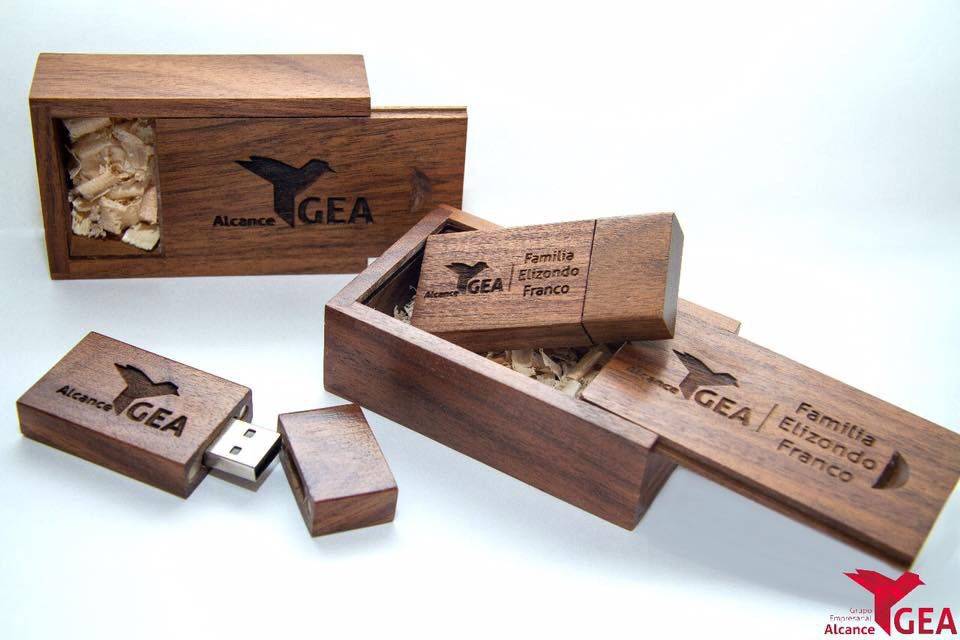 USB madera personalizado