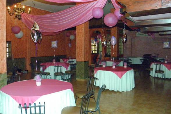 El salón para su evento