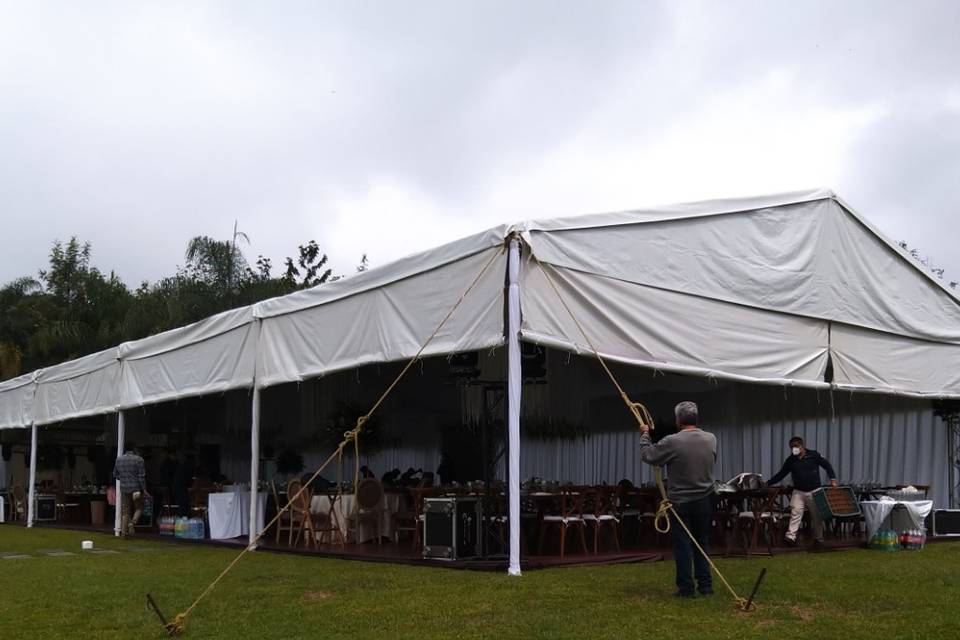 Carpa para 250 personas