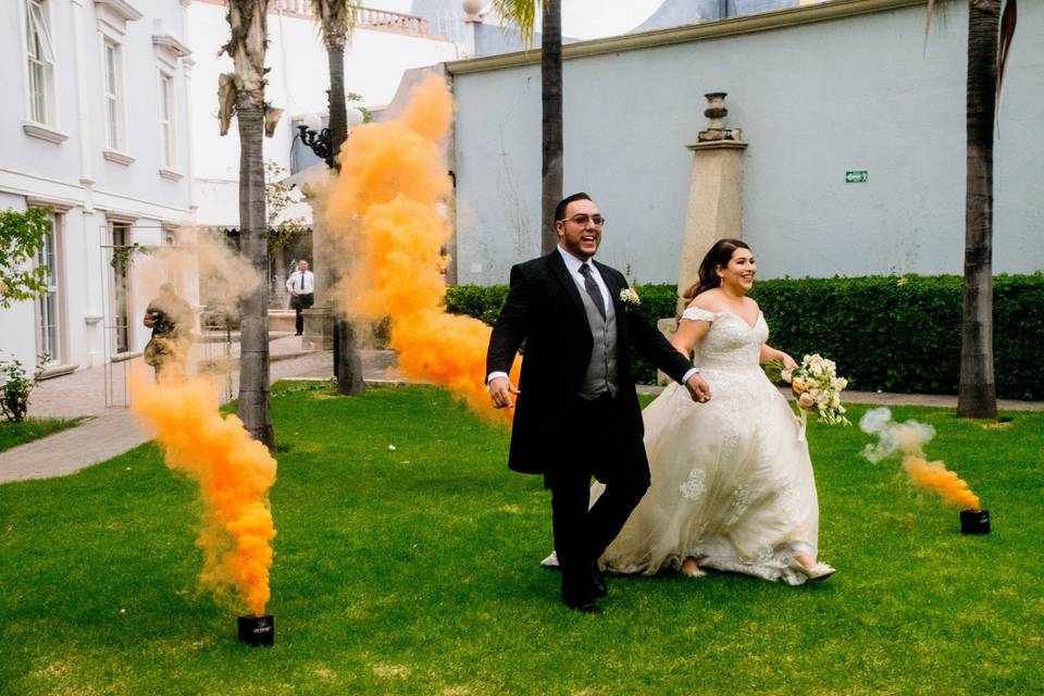 Entrada novios