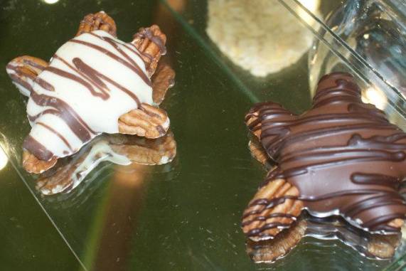 Tortuga de chocolate