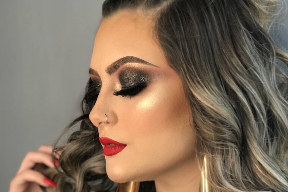 Brianda Texta Bride's makeup