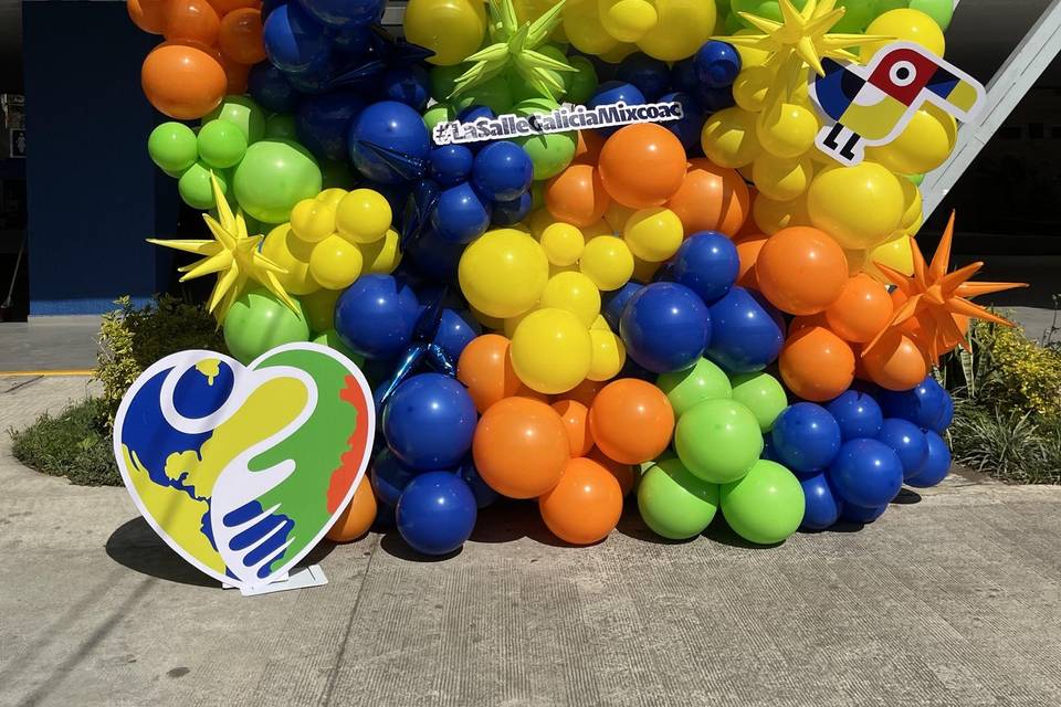 Muro de globos