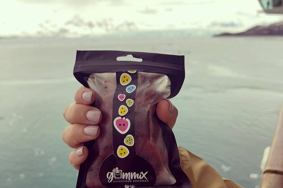 Gummipack para llevar