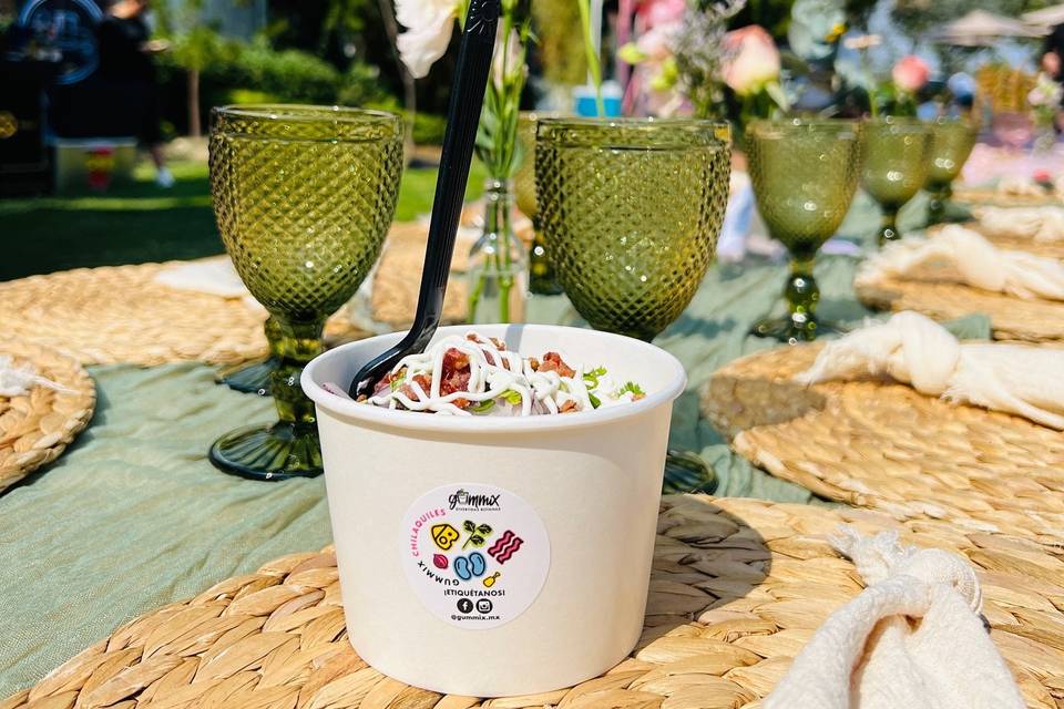 Barra de chilaquiles