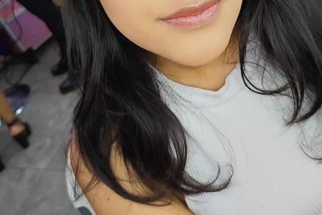 Make up en morado