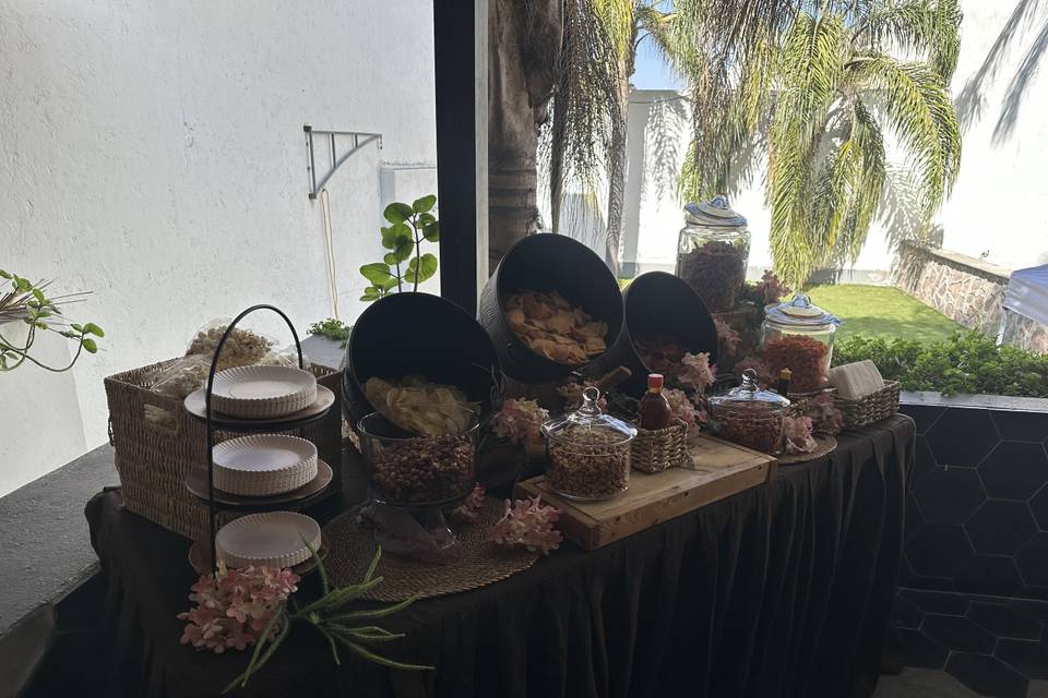 Mesa de botanas