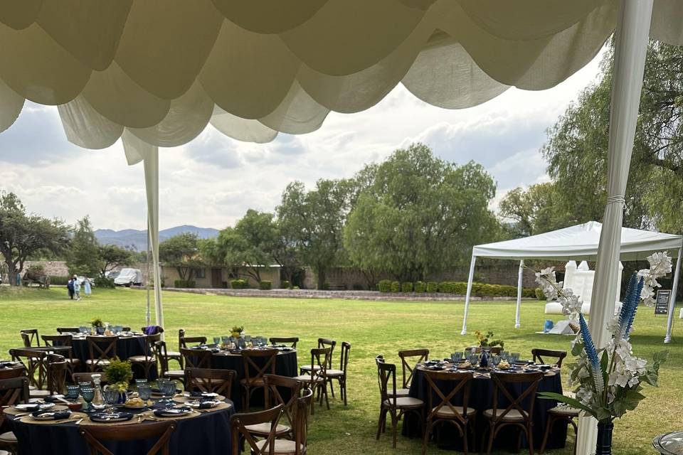 Buffet mexicano y montajes