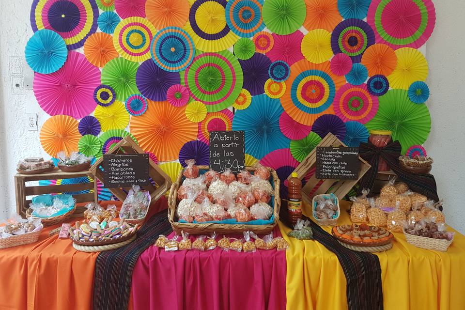 Mesa dulces mexicanos