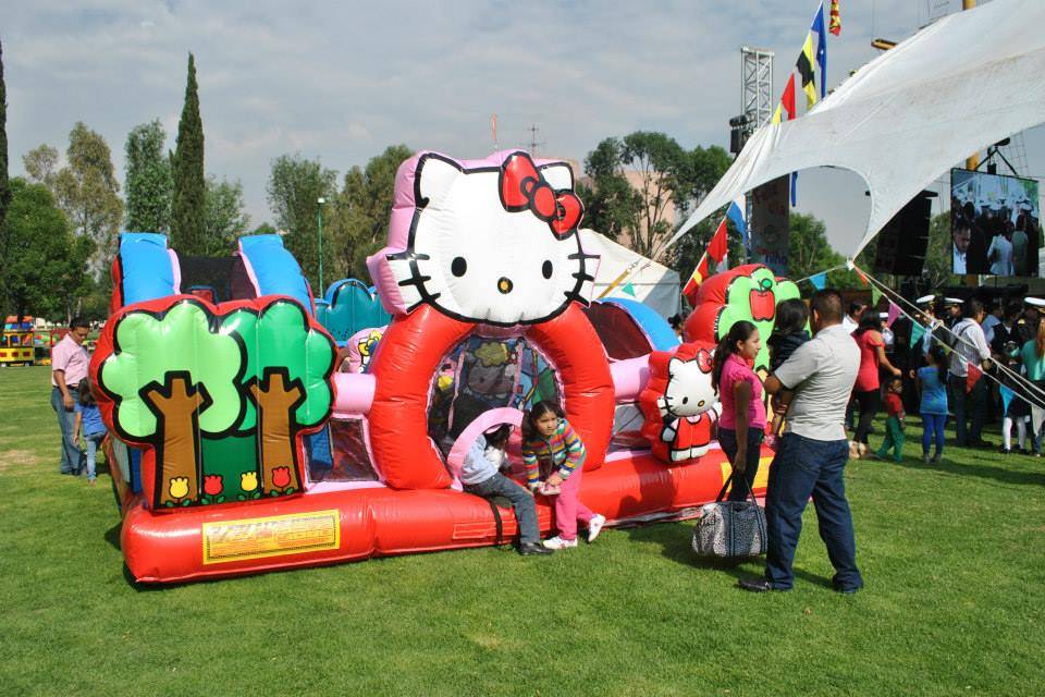 Inflable hello kitty