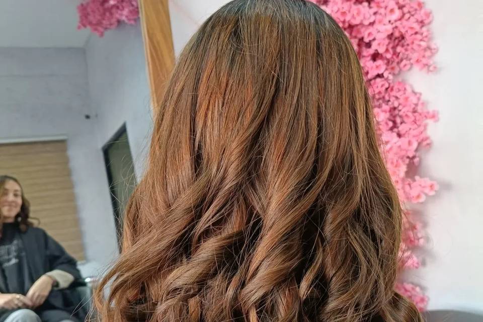 Cabello con ondas