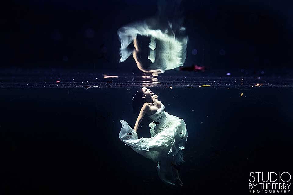 Trash the dress de cenote