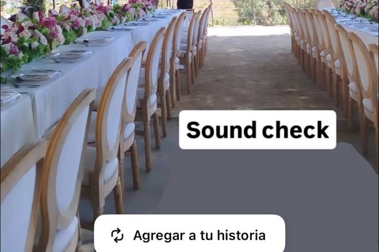 Prueba de Sonido
