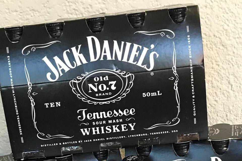 Minibotellas Jack Daniels