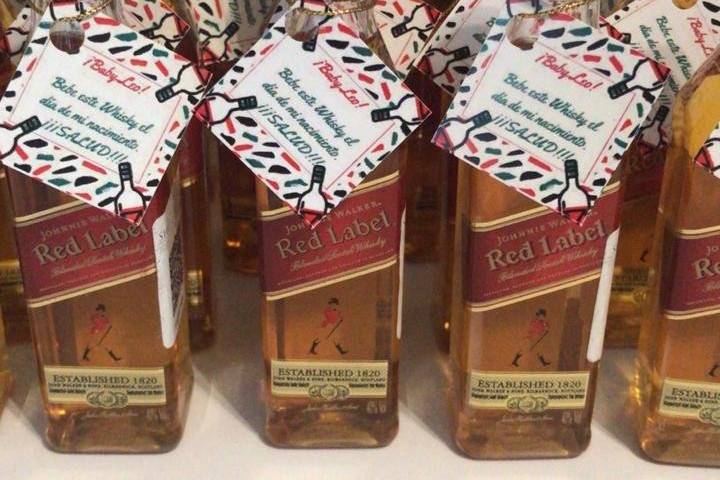 Minibotellas Red Label