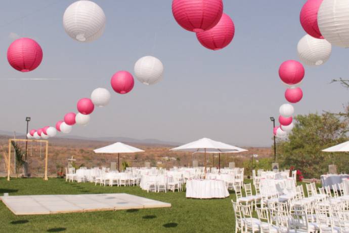 Decoración con globos