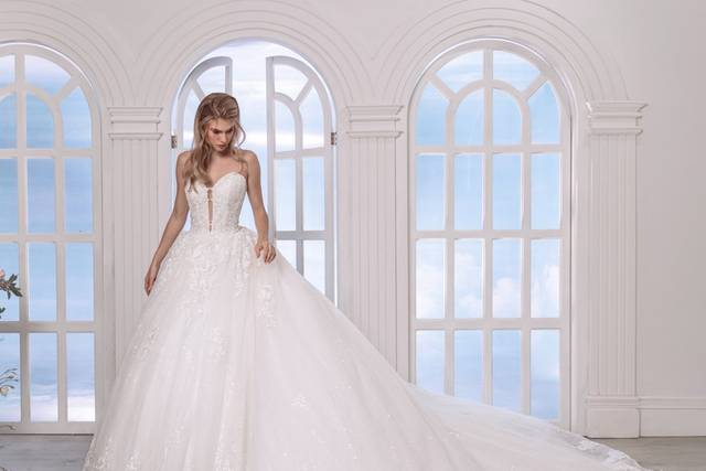 Vestido de novia princesa