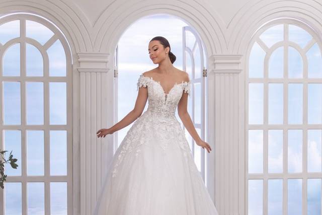 Vestido de novia línea A