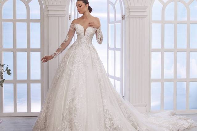 Vestido de novia princesa
