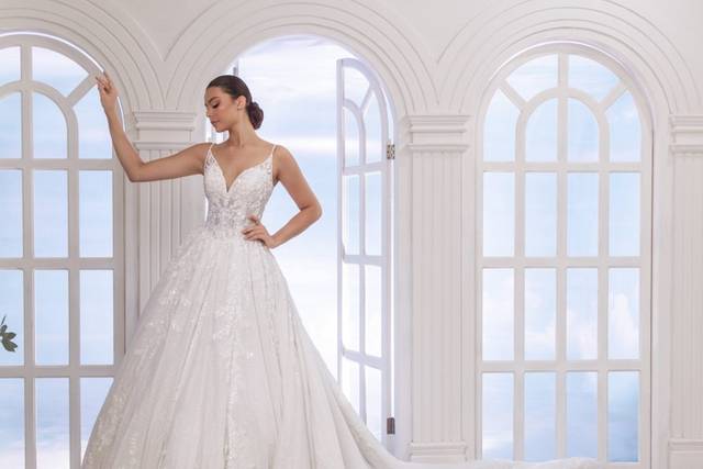 Vestido de novia princesa