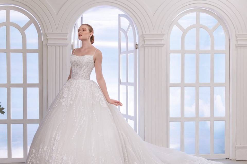 Vestido de novia princesa