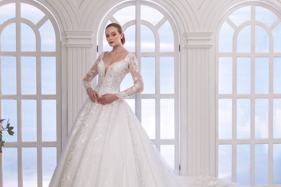 Vestido de novia princesa