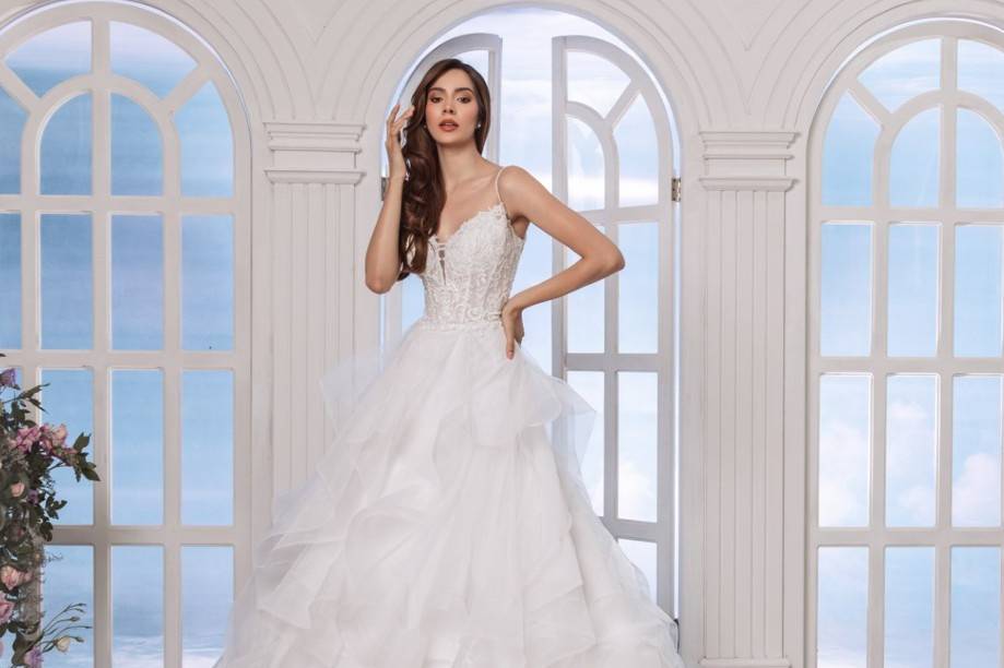 Vestido de novia princesa