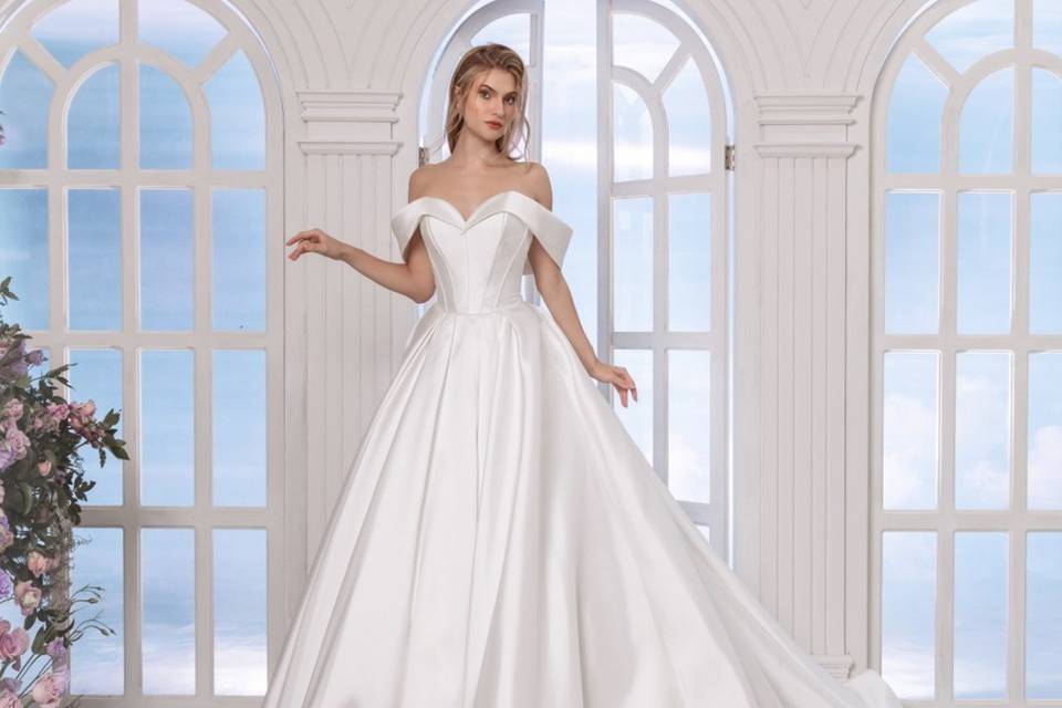 Vestido de novia princesa