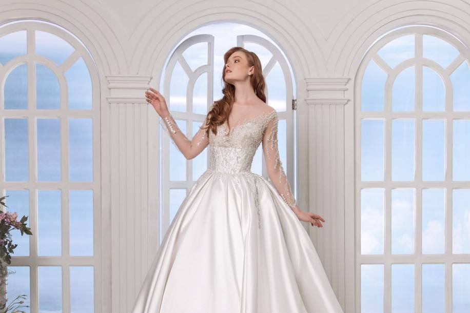 Vestido de novia princesa