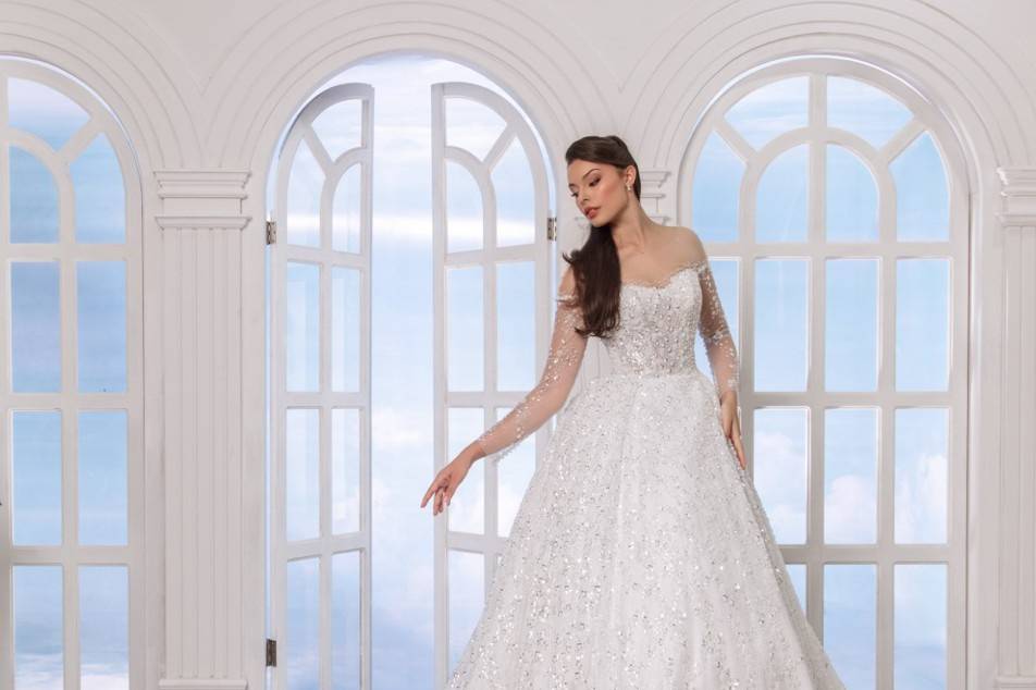 Vestido de novia princesa