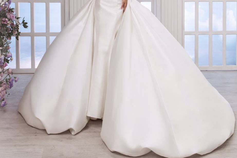 Vestido de novia corte sirena