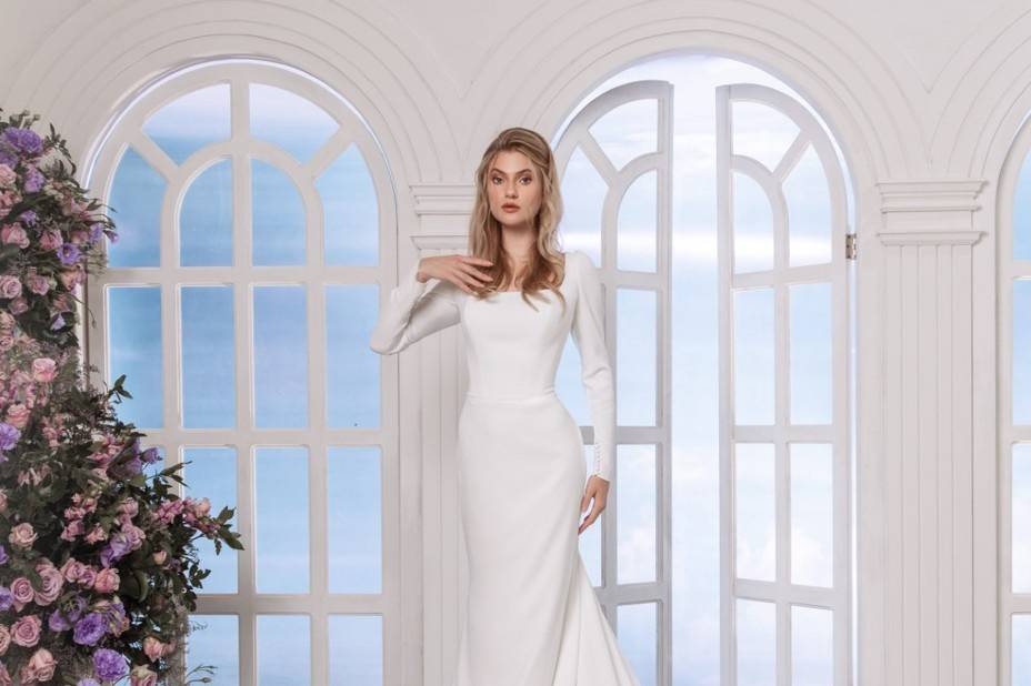 Vestido de novia corte sirena