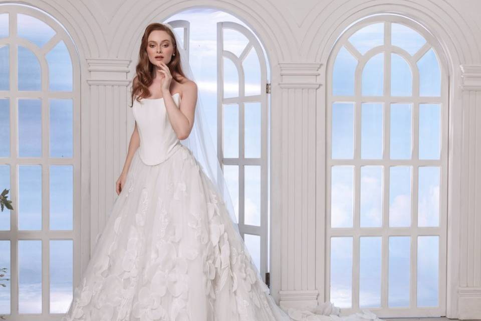 Vestido de novia princesa