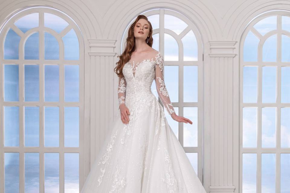 Vestido de novia princesa