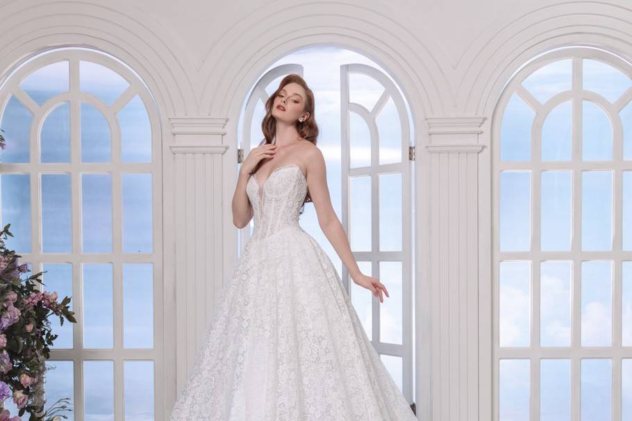 Vestido de novia princesa