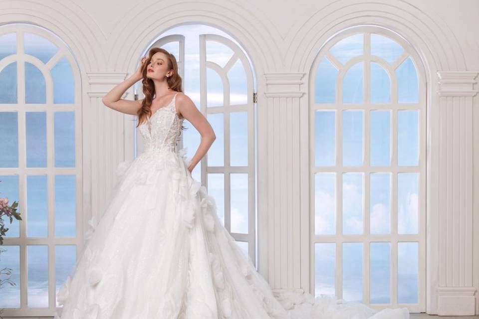 Vestido de novia princesa