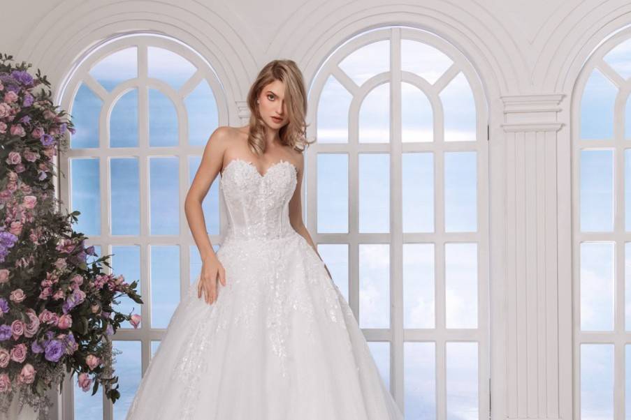 Vestido de novia princesa
