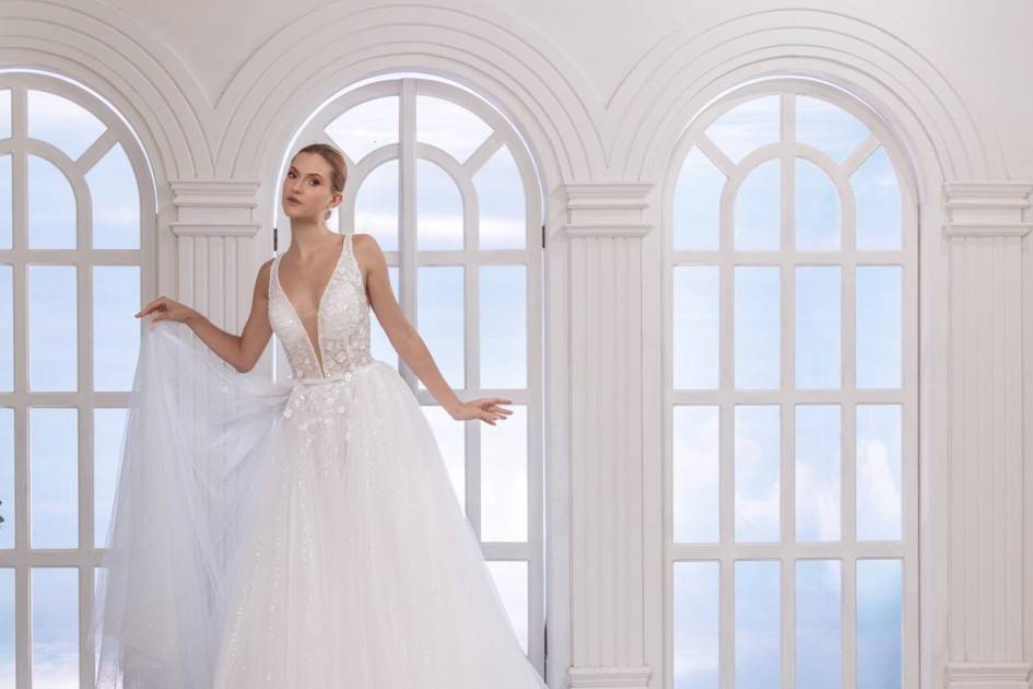 Vestido de novia línea A