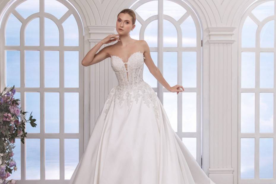 Vestido de novia princesa