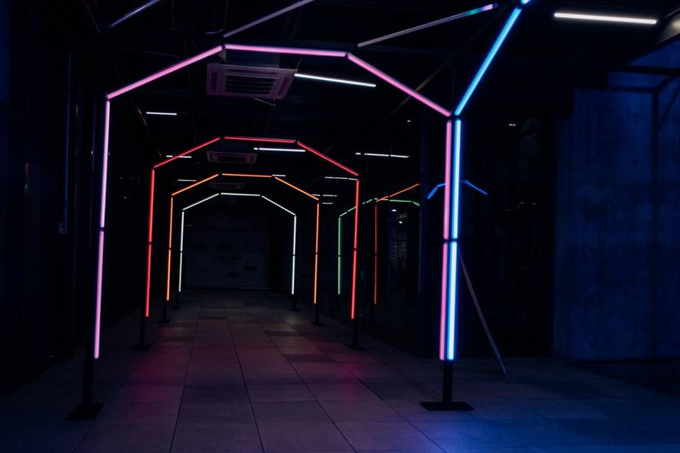 Tunel neon distintas medidas