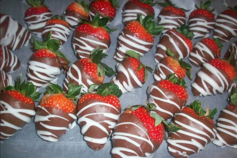 Fresas con chocolate