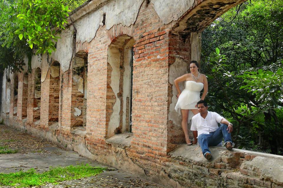 Sesiín en las ruinas de jauja