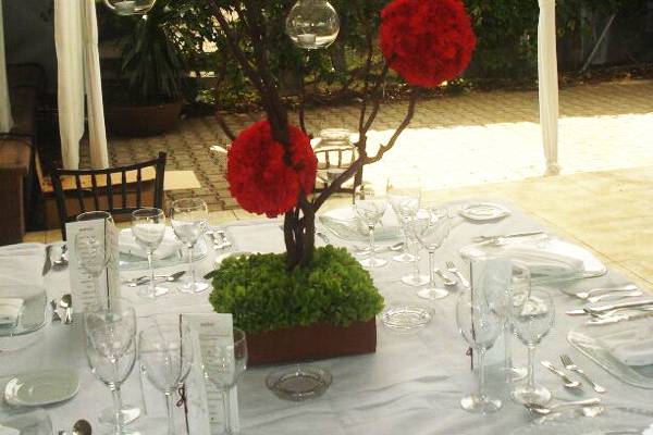 Centros de mesa para eventos