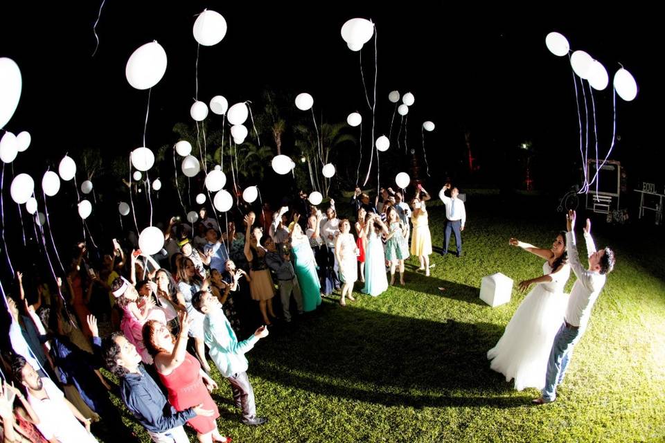 Globos de luz