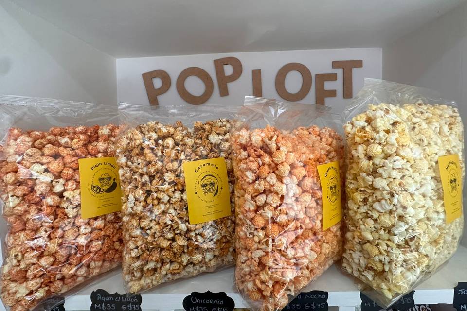 Palomitas por mayoreo